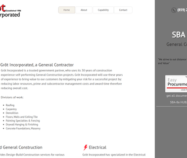 General Contractor Gr?t Inc contractor
