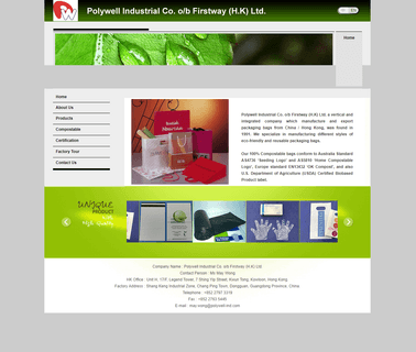 Firstway H.K. Limited bags non woven