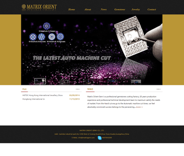 Matrix Orient Gems synthetic stones