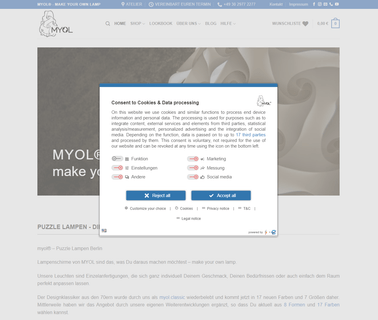 Myol Puzzle Lampen tangram puzzle