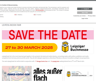 Leipziger Buchmesse resources startups