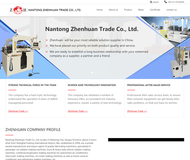 Nantong Zhenhuan Trade cold forming machinery