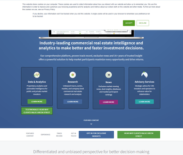 Green Street Advisors market research data