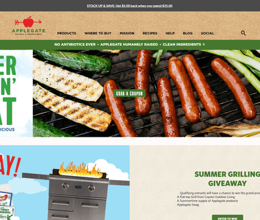 Applegate Farms frozen chicken products