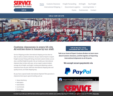 Customs Broker - International Shipping - Shipping Service freight trucker