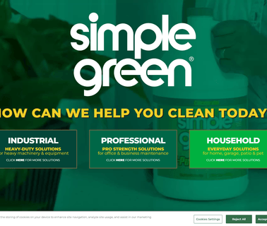 Simple Green, Div Of Sunshine Makers industrial green cleaning products