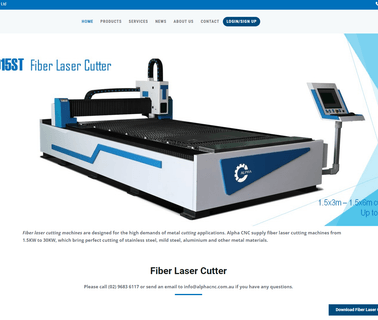 Alpha Cnc Group Pty cnc router plasma