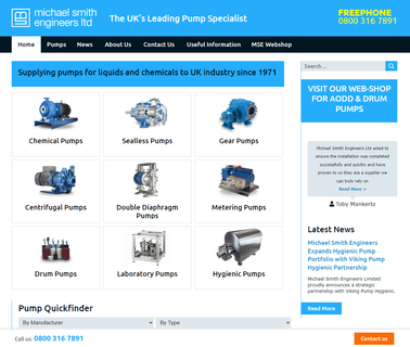 Uk Pump Specialist For Di industrial driven