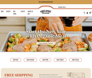 Organic Prairie meat use