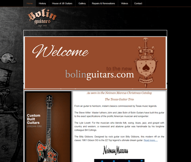 Bolin Guitars john hand