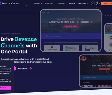 Marcomcentral composition multimedia