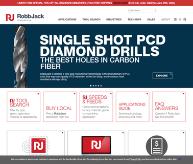 Robbjack cutting tools end mills