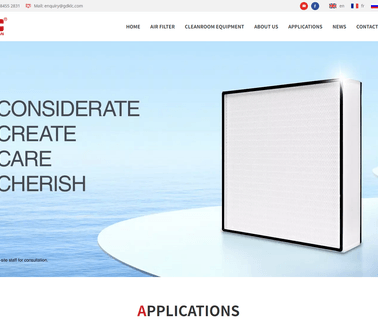 Guangzhou Klc Cleantech filter cabinet