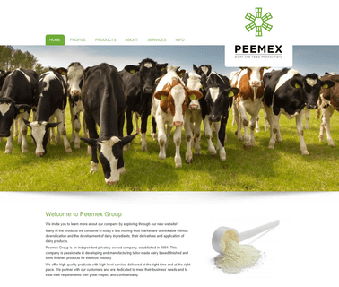 Peemex International Bv dairy products packaging