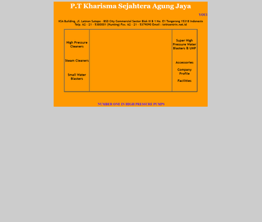 Ksa Main Page Number One In High Pressure cleaning equipment suppliers