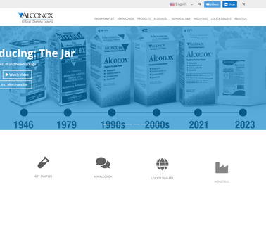 Critical Cleaning Detergents & Validation; Alconox detergents soaps