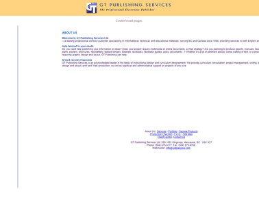 Gt Publishing Services Ltd. educational