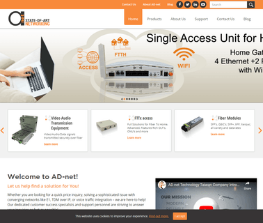 Ad Net Technology carrier communication
