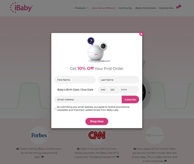 Ibaby temperature video