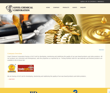 Goyel Chemical Corporation car wax