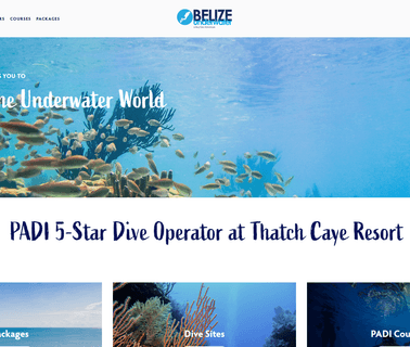 Belize Underwater diving caribbean