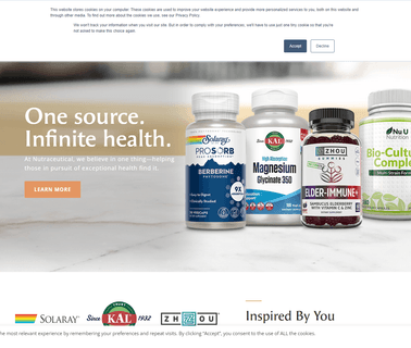 Nutraceutical.Com / Homep nutraceutical contract manufacturers