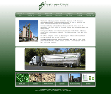 Pennsylvania Perlite Corporation Home bethlehem