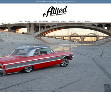 Allied Wheel Components / Raceline Wheels custom aluminum wheels