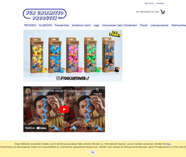 Fun Unlimited Products Gmbh license stationery