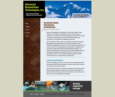 Advanced Remediation Technologies: About environment construction