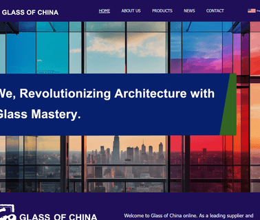 Glass Of China Corp architectural flat