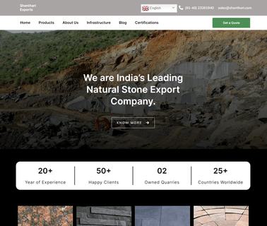 Shanthari Exporters granite slate