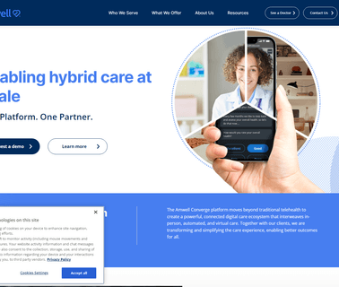 American Well; Telemedicine Technology Solutions telehealth telemedicine