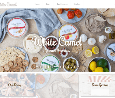 White Camel Smooth and Silky Gourmet Hummus 1121 white