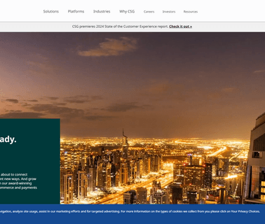 Csg. Award Winning Revenue Management and Digital and digital