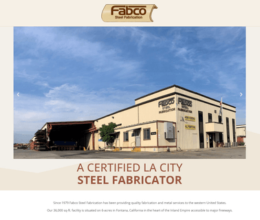 Fabco Steel Fabrication Certified La City Steel Fabricators steel fabrication and welding