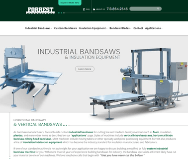 Insulation Band Saw Custom Band density plastics
