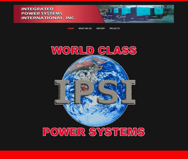 Integrated Power Systems International IPSI  integrated machine