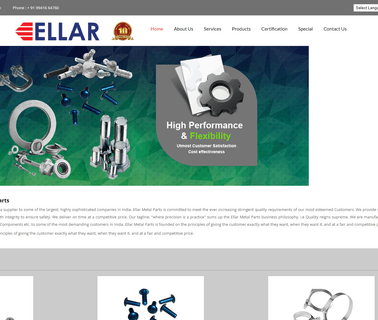 Ellar Metal Parts stainless weld