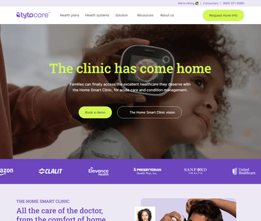 Telehealth Solutions; Telemedicine Patient doctor gown