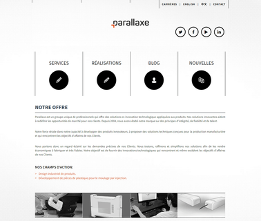 Parallaxe Services En Innovation Technologique content