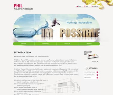 Phil Inter Pharma Usa mineral acids