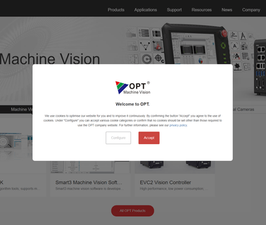 Opt Machine Vision Tech led lighting illumination