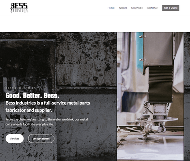 Welcome to Bess Industries rubber welding machine