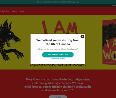 Nosy Crow Ltd. hammers crow