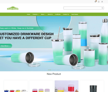 Yongkang Shiqiang Hardware Plastic sport vacuum flask