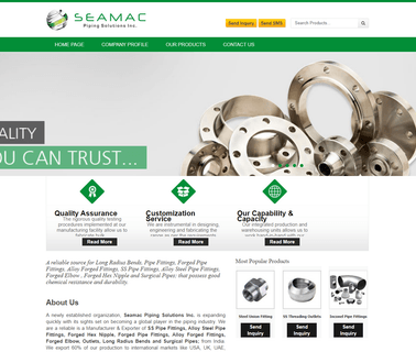 Seamac Piping Solutions Inc. half tubes