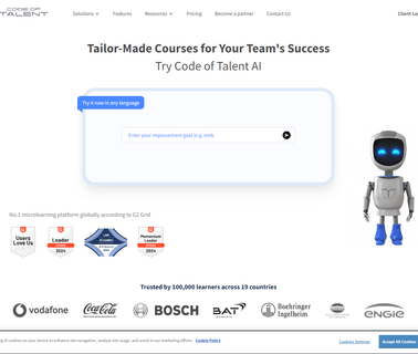 Code of Talent training social