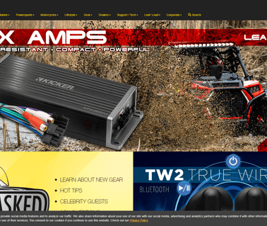 Kicker Stillwater Design automotive devices