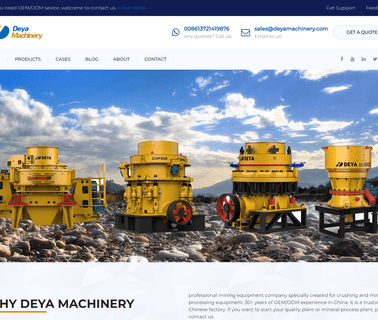 Henan Deya Machinery drum crushing
